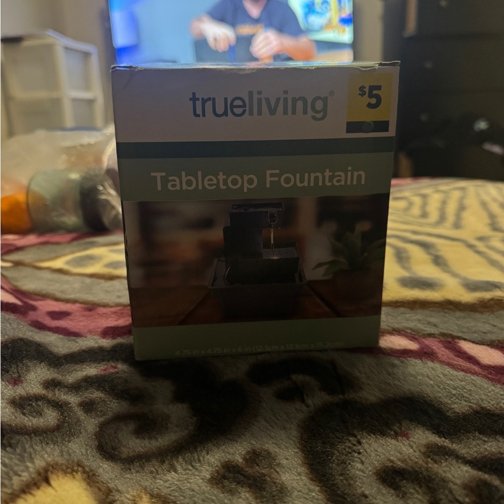 Trueliving Tabletop Fountain - Gray